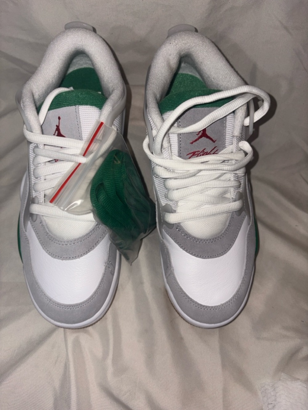 Nike SB Air Jordan 4 Retro SP Pine Green White Green Men's Skate Sneakers